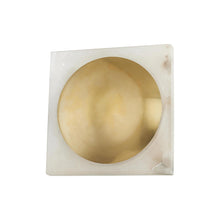 Load image into Gallery viewer, Hamel LED Wall Light in Vintage Brass.