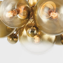Load image into Gallery viewer, Kyoto Flush Mount Ceiling Light in Detail.