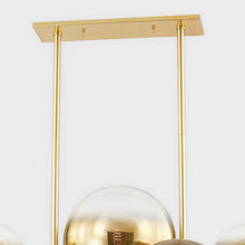 Load image into Gallery viewer, Kyoto Linear Pendant Light in Detail.