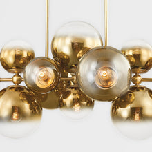 Load image into Gallery viewer, Kyoto Linear Pendant Light in Detail.