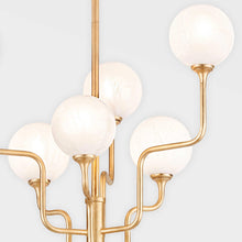 Load image into Gallery viewer, Onyx Chandelier in Detail.