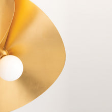 Load image into Gallery viewer, Peony Pendant Light in Detail.
