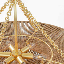 Load image into Gallery viewer, Tropea Chandelier in Detail.