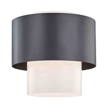 Load image into Gallery viewer, Corinth Flush Mount Ceiling Light in Old Bronze.