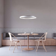 Load image into Gallery viewer, Corona Ring LED Pendant Light in restaurant.