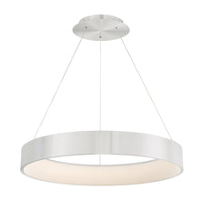 Load image into Gallery viewer, Corso LED Pendant Light in Medium/Brushed Aluminum.
