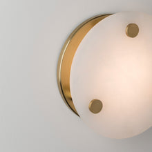 Load image into Gallery viewer, Croton LED Flush Mount Ceiling Light in Detail.