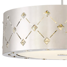 Load image into Gallery viewer, Crowned LED Pendant Light Detail.