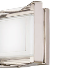 Load image into Gallery viewer, Crystal Clear LED Bath Vanity Light Detail.
