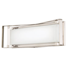 Load image into Gallery viewer, Crystal Clear LED Bath Vanity Light in Large.