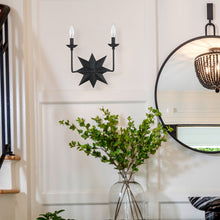 Load image into Gallery viewer, Astro Double Wall Light in bathroom.