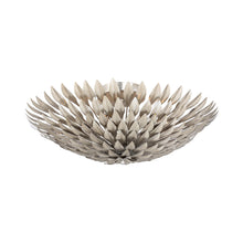 Load image into Gallery viewer, Broche Semi Flush Mount Ceiling Light in Antique Silver (6-Light).