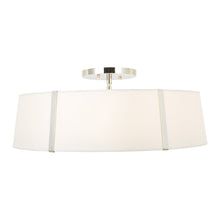 Load image into Gallery viewer, Fulton Semi Flush Mount Ceiling Light.