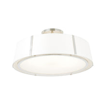 Load image into Gallery viewer, Fulton Semi Flush Mount Ceiling Light in Detail.
