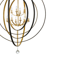 Load image into Gallery viewer, Luna Chandelier in Detail.