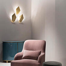 Load image into Gallery viewer, Abstract Wall Light in living room.