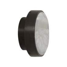 Load image into Gallery viewer, Anvers LED Ceiling / Wall Flush Mount Ceiling Light in Bronze (Small/Mounted in a remote location).