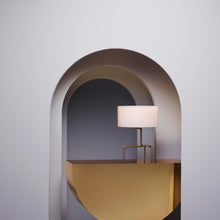 Load image into Gallery viewer, Braque Table Lamp in living room.