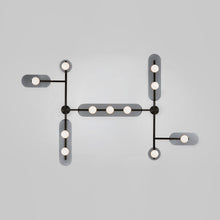 Load image into Gallery viewer, Modulo Grid Linear LED Pendant Light in Detail.