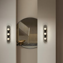 Load image into Gallery viewer, Modulo LED Wall Light in bathroom.