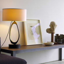 Load image into Gallery viewer, Stella Table Lamp in living room.