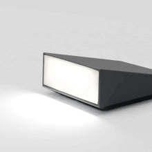 Load image into Gallery viewer, Cuneo Outdoor LED Wall/Floor Lamp in Detail.