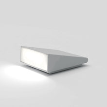 Load image into Gallery viewer, Cuneo Outdoor LED Wall/Floor Lamp in White Ral9002 (3000K).