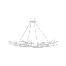 Load image into Gallery viewer, Rainforest Chandelier in Gesso White (Large).