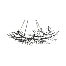 Load image into Gallery viewer, Rainforest Chandelier in Rustic Bronze (Large).