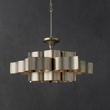 Load image into Gallery viewer, Grand Lotus Chandelier in Detail.