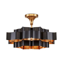 Load image into Gallery viewer, Grand Lotus Chandelier in Detail.