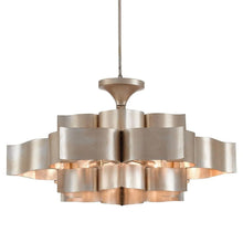 Load image into Gallery viewer, Grand Lotus Chandelier in Detail.
