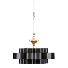 Load image into Gallery viewer, Grand Lotus Chandelier in Detail.