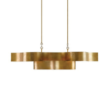 Load image into Gallery viewer, Grand Lotus Linear Pendant Light.