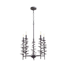 Load image into Gallery viewer, Barnaby Chandelier in Noir.