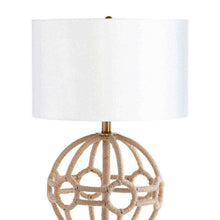 Load image into Gallery viewer, Basilica Table Lamp in Detail.
