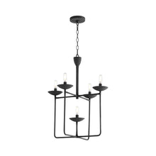 Load image into Gallery viewer, Bellevue Chandelier in Detail.