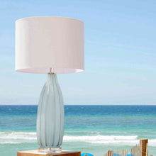 Load image into Gallery viewer, Blakemore Table Lamp in outside area.