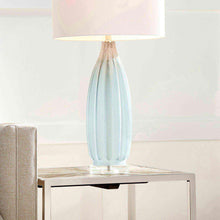 Load image into Gallery viewer, Blakemore Table Lamp in outside area.