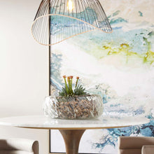 Load image into Gallery viewer, Cloak Pendant Light in living room.