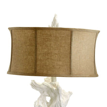 Load image into Gallery viewer, Driftwood Table Lamp in Detail.