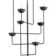 Load image into Gallery viewer, Enoki Chandelier in Detail.