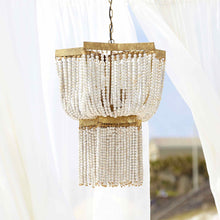 Load image into Gallery viewer, Estrella Pendant Light in Outside Area.
