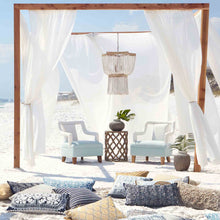 Load image into Gallery viewer, Estrella Pendant Light in Outside Area.