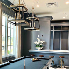 Load image into Gallery viewer, Gerard Pendant Light in living room.