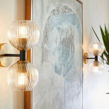 Load image into Gallery viewer, Helios Wall Light in Detail.