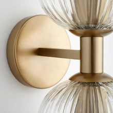 Load image into Gallery viewer, Helios Wall Light in Detail.