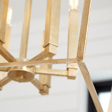 Load image into Gallery viewer, Hyperion Chandelier in Detail.
