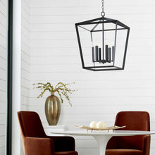 Load image into Gallery viewer, Hyperion Chandelier in dining room.