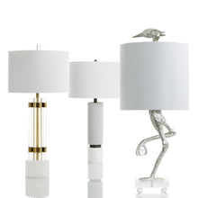 Load image into Gallery viewer, Kerberos Table Lamp in Detail.